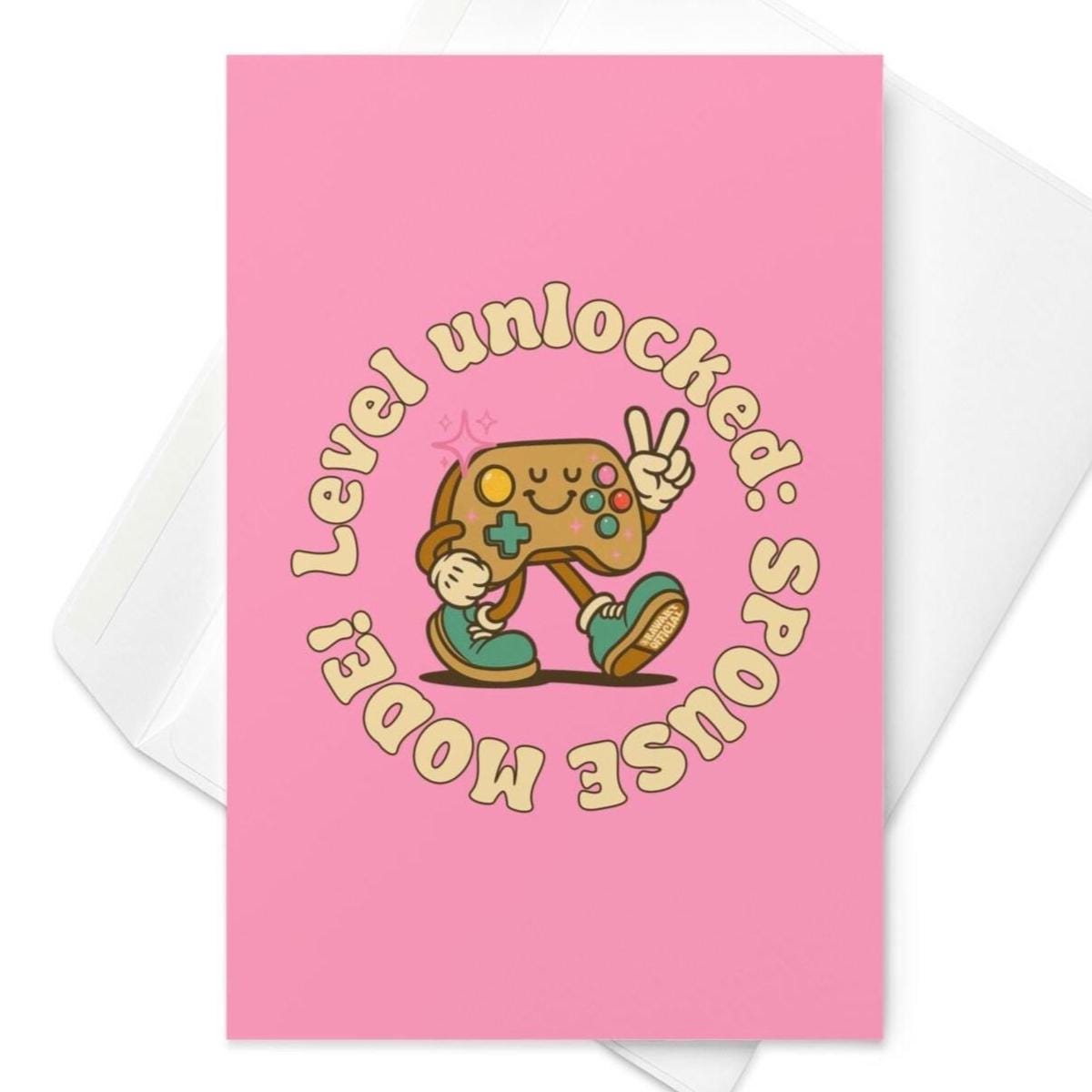 Spouse Mode Funny Wedding Gift Card