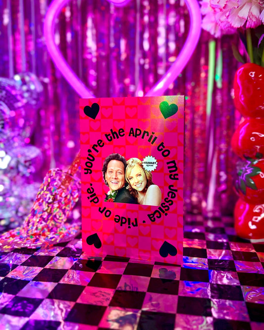 Hot Chick Movie Card: Funny Friendship Valentine's Day Card